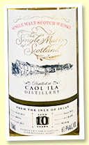 Caol Ila 10 yo 2011/2021 (61.9%, Elixir Distillers 'The Single Malts Of Scotland', cask #300162, sherry butt, 612 bottles)
Caol Ila 10 yo 2011/2021 (61.9%, Elixir Distillers 'The Single Malts Of Scotland', cask #300162, sherry butt, 612 bottles)