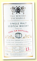 Caol Ila 13 yo 2007/2021 (55.6%, The Whisky Exchange, cask #320247, hogshead, 242 bottles)