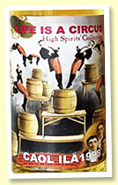 Caol Ila 16 yo 1998/2015 (46%, High Spirits 'Life is a circus')