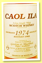 Caol Ila 1974/1989 (40%, Gordon & MacPhail for Meregalli Giuseppe) Caol Ila 1974/1989 (40%, Gordon & MacPhail for Meregalli Giuseppe)