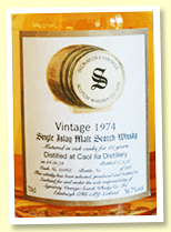 Caol Ila 22 yo 1974/1997 (56.7%, Signatory Vintage, cask #12465, 396 bottles)