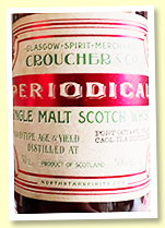 Caol Ila 7 yo 'Periodical' (50%, Croucher & Co, port octave, 60 bottles)
Caol Ila 7 yo 'Periodical' (50%, Croucher & Co, port octave, 60 bottles)