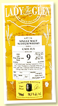 Caol Ila 9 yo 2012/2021 (58.3%, Lady Of The Glen, cask #311196, hogshead + Xynisteri White wine finish, 307 bottles)
Caol Ila 9 yo 2012/2021 (58.3%, Lady Of The Glen, cask #311196, hogshead + Xynisteri White wine finish, 307 bottles)