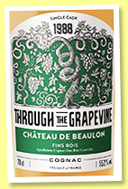 Château de Beaulon 1988/2022 (55.2%, Through The Grapevine, LMDW, Fins Bois)