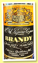 Chivas Brothers 60 yo 'Old Liqueur Cognac' (24.7 u.p., OB, 1940s)