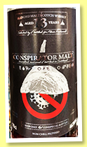 Conspirator Malt 13 yo (46.7%, Klaus Pinkernell, blended malt, 161 bottles, +/-2021)