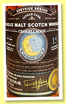 Craigellachie 15 yo 2006/2021 (57.9%, Douglas Laing, Midnight Series, cask #DL15424, finished in sherry, 625 bottles) 