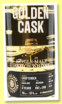 Croftengea 11 yo 2010/2021 (57.1%, Golden Cask, cask #CM274, 280 bottles) Croftengea 11 yo 2010/2021 (57.1%, Golden Cask, cask #CM274, 280 bottles)