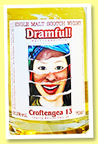 Croftengea 13 yo 2007/2020 (58.2%, Dramful!, bourbon hogshead, cask #255, 76 bottle)