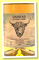 Croftengea 14 yo 2007/2021 (54.9%, Oxhead Whisky, refill hogshead, cask #52, 259 bottles) 