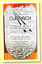 Currach 'Atlantic Kombu Seaweed Cask' (58.4%, OB, for Belgium and The Netherlands, 260 bottles, 2021)