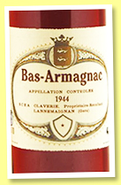 Domaine de Baraillon 1944/2021 (43%, OB, Bas-armagnac) Imagine, harvest 1944! 