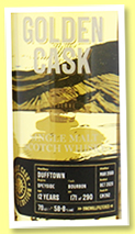 Dufftown 12 yo 2008/2020 (58.8%, Golden Cask, bourbon barrel, cask #CM262) 