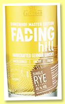 Fading Hill 2012-2013/2021 'Rye' (45%, OB, Germany, Birkenhof Master Edition, +/-2022) 