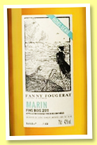Fanny Fougerat 2011 'Marin' (40%, OB, Fins Bois, 1050 bottles, +/-2020)