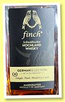 Finch 8 yo (58.6%, OB, Germany, Madeira cask, 2021) 