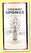 Fins Bois 28 yo 'Heritage N.90 + N.92' (57.7%, Grosperrin for Cognac Sponge, 210 bottles, 2022) 