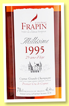 Frapin 25 yo 1995 (41.4%, OB, grande champagne, +/-2021)