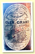 Glen Grant 10 yo (80 proof, J W Cameron & Co Ltd, 1950s)
