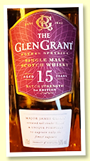 Glen Grant 15 yo 'Batch Strength' 1st Edition (50%, OB, -/+ 2022)
