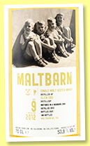 Glen Ord 9 yo 2021/2021 (53.9%, Maltbarn, bourbon cask, 148 bottles) Glen Ord 9 yo 2021/2021 (53.9%, Maltbarn, bourbon cask, 148 bottles)
