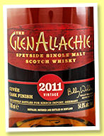 Glenallachie 2011/2022 'Cuvée Cask Finish' (54.9%, OB, Kirsch Import) Glenallachie 2011/2022 'Cuvée Cask Finish' (54.9%, OB, Kirsch Import)