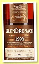 Glendronach 1993/2019 (51.1%, OB, The Whisky Exchange exclusive, PX puncheon, cask #6853, 772 bottles) Glendronach 1993/2019 (51.1%, OB, The Whisky Exchange exclusive, PX puncheon, cask #6853, 772 bottles)