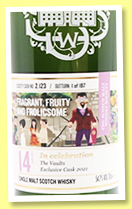 Glenlivet 14 yo (54.7%, Scotch Malt Whisky Society, The Vaults Exclusive, #2.123, 'Fragrant, fruity and frolicsome', 187 bottles, 2021)