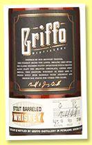 Griffo 'Stout Barreled' (45%, OB, Batch #6, +/-2021) Griffo 'Stout Barreled' (45%, OB, Batch #6, +/-2021)
