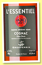 Grosperrin A29 (47.8%, L'Essentiel, Fins Bois, 152 bottles, +/-2022) 
