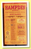 Hampden Estate 'HLCF Classic' (60%, OB for LMDW and Velier, Jamaica, 2022) Hampden Estate 'HLCF Classic' (60%, OB for LMDW and Velier, Jamaica, 2022)