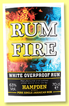 Hampden 'Rum Fire' (63%, OB, Jamaica, +/-2021) Hampden 'Rum Fire' (63%, OB, Jamaica, +/-2021)