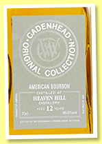 Heaven Hill 12 yo (46%, Cadenhead, Original Collection, American Bourbon, +/-2022) Heaven Hill 12 yo (46%, Cadenhead, Original Collection, American Bourbon, +/-2022)