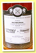 Inchmurrin 1996/2020 (49.7%, Malts of Scotland for Whisky Hort and Flickenschild, cask #MoS20022, Marsala hogshead finish, 105 bottles) Inchmurrin 1996/2020 (49.7%, Malts of Scotland for Whisky Hort and Flickenschild, cask #MoS20022, Marsala hogshead finish, 105 bottles)
