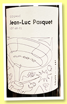 Jean-Luc Pasquet 'Lot 68-72' (66.6%, Wet Drams, Grape of the Art, Fins Bois, cask #21, 276 bottles) 