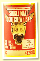 Jura 20 yo 'Batch 5' (48.2%, That Boutique-y Whisky Co, 901 bottles)
Jura 20 yo 'Batch 5' (48.2%, That Boutique-y Whisky Co, 901 bottles)