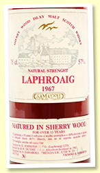 Laphroaig 15 yo 1967/1982 (57%, Duthie's for Samaroli, sherry) Laphroaig 15 yo 1967/1982 (57%, Duthie's for Samaroli, sherry)