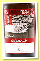 Les Uberach Franchis 2009/2021 'II' (46%, OB, France, cask #161/2, 227 bottles)
