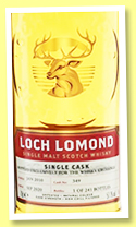 Loch Lomond 10 yo 2010/2020 (57.7%, OB, Exclusive to The Whisky Exchange, 1st fill bourbon barrel, cask #349, 241 bottles) 