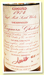 Longmorn-Glenlivet 1974/1985 (60.8%, Samaroli, sherry, 600 bottles)