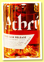 Lough Gill 17 yo 2004/2021 'Athrù Single Cask Release' (56%, OB, Ireland, selected by Or Sileis, cask #0406109, 287 bottles) Lough Gill 17 yo 2004/2021 'Athrù Single Cask Release' (56%, OB, Ireland, selected by Or Sileis, cask #0406109, 287 bottles)