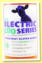 Macduff 12 yo 2008/2020 (55.1%, Campbeltown Whisky Company, The Electric Coo Series, sherry butt) 