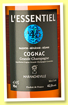 Marancheville A45 (42.8%, L'Essentiel, Grande Champagne, 175 bottles) 