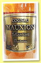 Mauxion 'Lot 14' (41.2%, OB, Wine4You, Borderies, +/-2022)