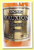 Mauxion 'Lot 31' (43.5%, OB, Borderies, +/-2022)