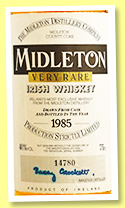 Midleton 'Very Rare Release 1985' (40%, OB, blend, Ireland)