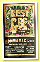 Monymusk 21 yo 2000/2022 (62%, Rest & Be Thankful, Jamaica, American oak barrel, 144 bottles) 