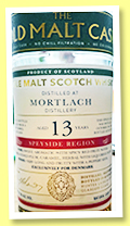 Mortlach 13 yo 2007/2021 (52.2%, Hunter Laing, Old Malt Cask, Port barrel, cask #HL18599, 216 bottles) 
