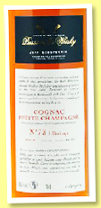 No.73 Héritage (54.6%, J. Grosperrin for Passion for Whisky, Petite Champagne, 2022)No.73 Héritage (54.6%, J. Grosperrin for Passion for Whisky, Petite Champagne, 2022)