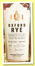 Oxford Rye (40%, OB, England, 2021) 